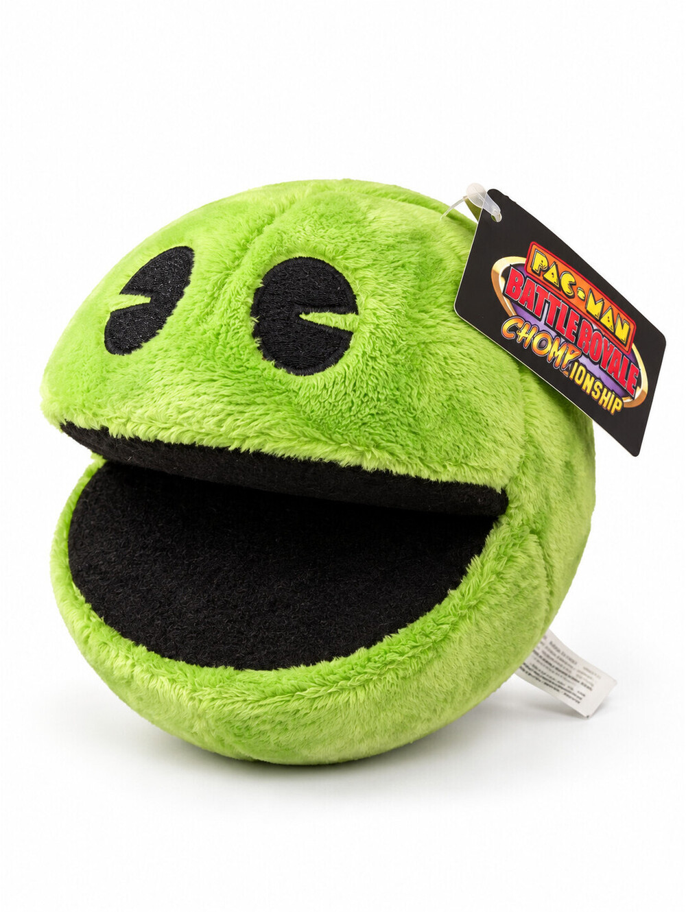 Pac-Man Battle Royale Chompionship Green Plush Toy Factory Bandai Namco NWT